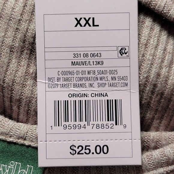 WildâFableâMauve BodyconâSweaterâDressâ&âShrugâSetâSzâXXL - Picture 7 of 8
